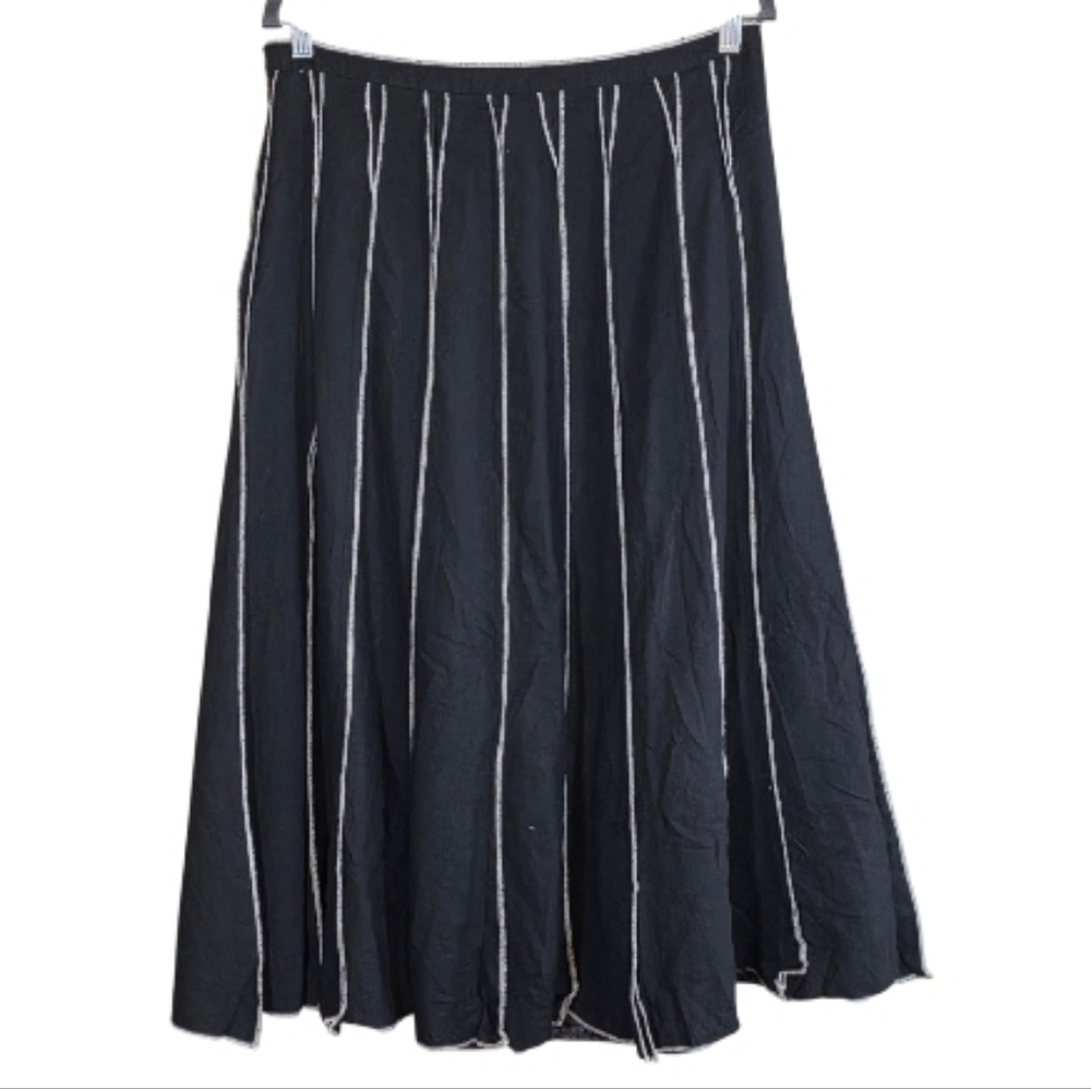 Vintage 90s Edward Linen Blend Skirt